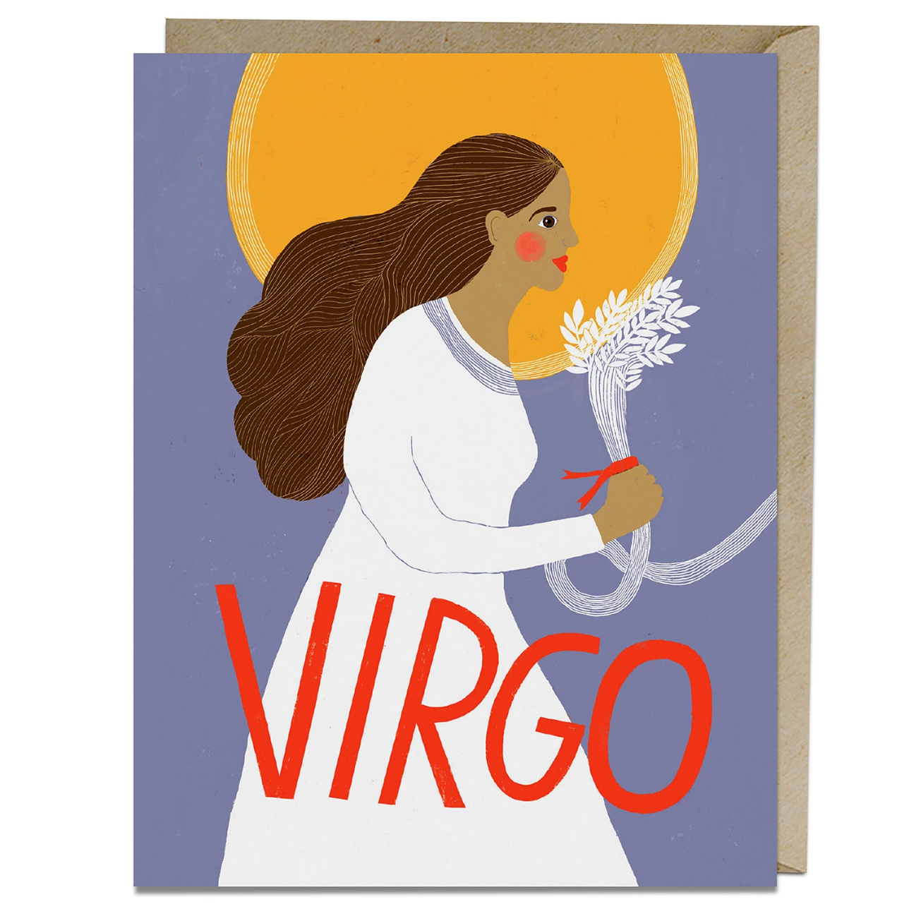 Virgo birthday card by emily mcdowell beach house greetings